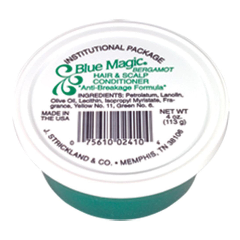 Blue Magic Bergamot Hair and Scalp Conditioner, 4 Oz